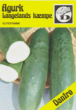 Agurk, Langelands kmpe, Cucumis sativus </i>L.<i>