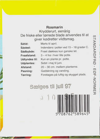 Rosmarin, Rosmarin, Rosmarinus officinalis </i>L.<i>