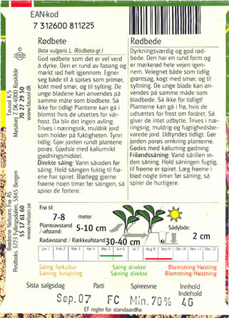 Rdbede, Juwakugel, Beta vulgaris </i>L. var.<i> vulgaris