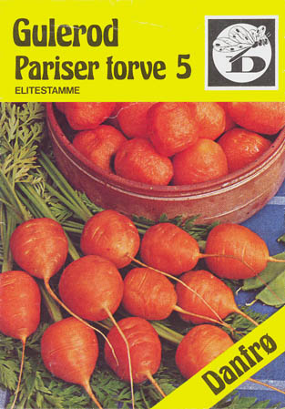 Gulerod, Pariser torve, Daucus carota </i>L. subsp.<i> sativus